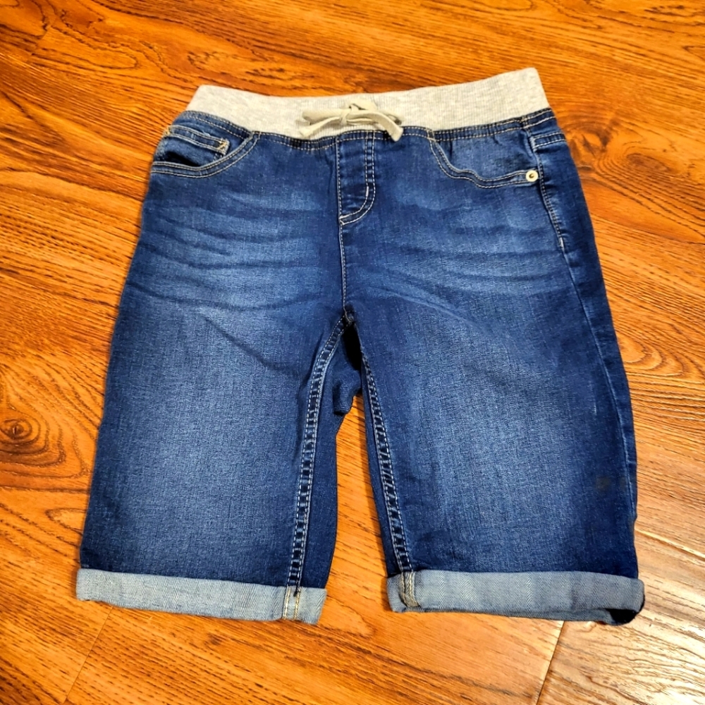 Girls Blue Jean Shorts